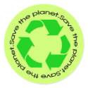 Save the planet! stickers