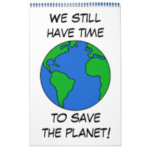 Save the planet wall calendars