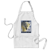 Save the Polar Bears Apron