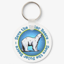 Save the Polar Bears keychains by novaideo Save the Polar Bears keychains