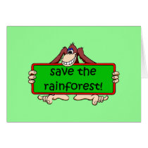 save the rainforest cards