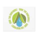Save the Rainforest Earth Day Tees and Gifts postcards