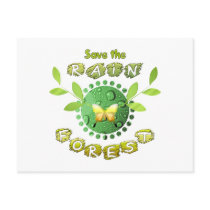 Save the Rainforest postcards by novaideo Save the Rainforest postcards
