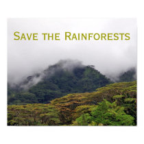 Save the Rainforest Print by HawaiianParadise Save the Rainforest Print