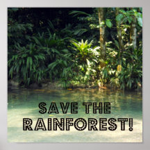 Save the Rainforest! Print