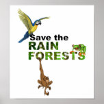 Save the Rainforests Print