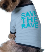 Save the rave blue NU Rave raver UK dance 80s pet clothing by clubelectrogear Save the rave blue NU Rave raver UK dance 80s pet clothing