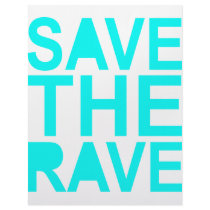Save the rave blue NU Rave raver UK dance 80s letterhead by clubelectrogear Save the rave blue NU Rave raver UK dance 80s letterhead