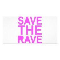 SAVE THE RAVE purple photo cards by clubelectrogear SAVE THE RAVE purple photo cards