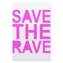 SAVE THE RAVE purple stationery by clubelectrogear SAVE THE RAVE purple stationery
