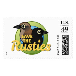 Save the Rusties Large Stamp 2.5