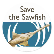 Save the Sawfish stickers