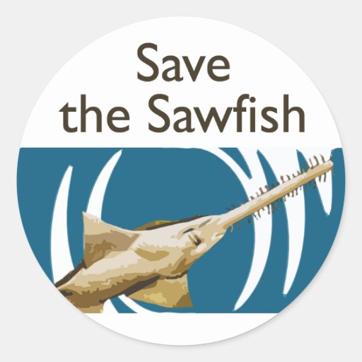 Save the Sawfish Stickers