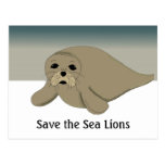 Save the Sea Lions Postcards