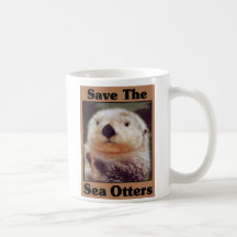 Save the Sea Otters Coffee Mug