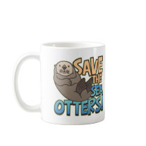 Save The Sea Otters Mugs
