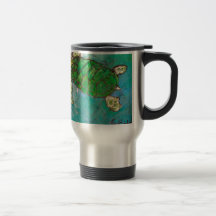 Save The Sea Turtle's Coffee Mug