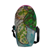 Save The Sea Turtles Courier Bag
