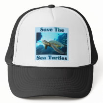 Save the Sea Turtles Trucker Hats