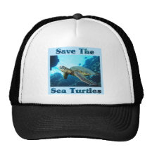 Save the Sea Turtles Trucker Hats