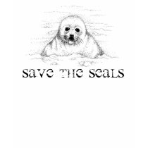 Save The Seals t-shirts by malibuitalian Save The Seals t-shirts