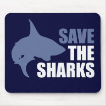 Save The Sharks, Save The Fins mousepads