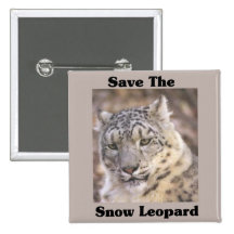 Save the Snow Leopard Pins