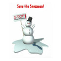 Save the Snowmen! posters
