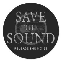 Save the Sound stickers