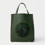 Save the Spoon-billed Sandpiper Grocery Tote