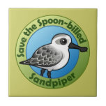 Save the Spoon-billed Sandpiper Tile
