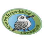 Save the Spoon-billed Sandpiper Plate