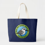 Save the Spoon-billed Sandpiper Jumbo Tote Bag