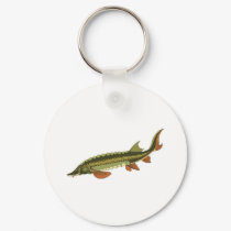 Save the Sturgeons! keychains by feefye Save the Sturgeons! keychains