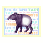 Save the Tapir Poster - Asian Tapir posters