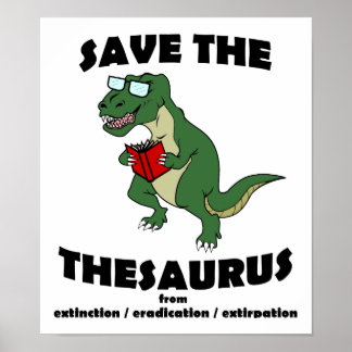 thesaurus dinosaur