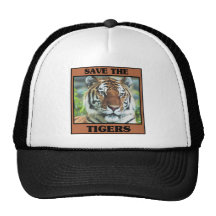 Save the Tigers Mesh Hats