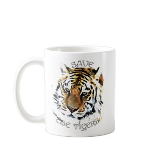 Save the Tigers Mug mug