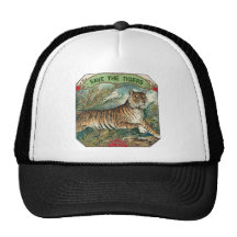 Save The Tigers Trucker Hats