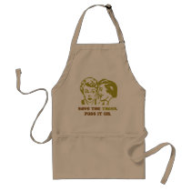 Save the Trees BBQ Apron by Prodem Save the Trees BBQ Apron
