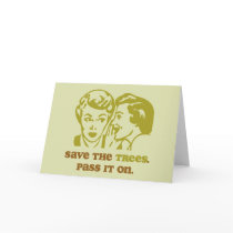 Save the Trees Greeting Card by Prodem Save the Trees Greeting Card