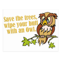 Save the Trees postcards