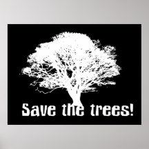 Save the Trees Poster