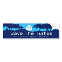 Save the Turtles Bumper Sticker bumper stickers by t_shirts2saveturtles Save the Turtles Bumper Sticker bumper stickers