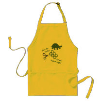 Save the Turtles Cut Six Pack Rings Apron