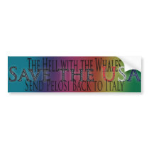 Save the USA bumper stickers by jcarcreations Save the USA bumper stickers