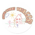 Save the Walls! Sticker by StitcherladyxxTees Save the Walls! Sticker