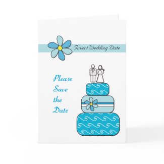 save the wedding date card