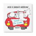 Save the Wedding Date Magnet