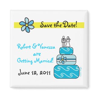 Save the Wedding Date Magnet